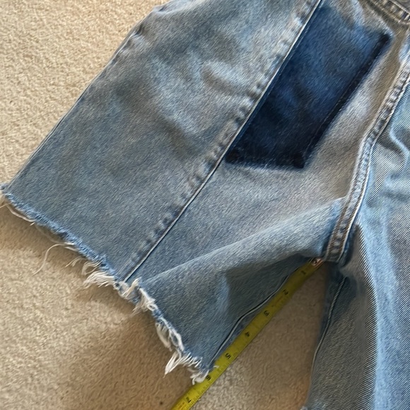 AGOLDE high waisted denim shorts sz 29 - Picture 4 of 6